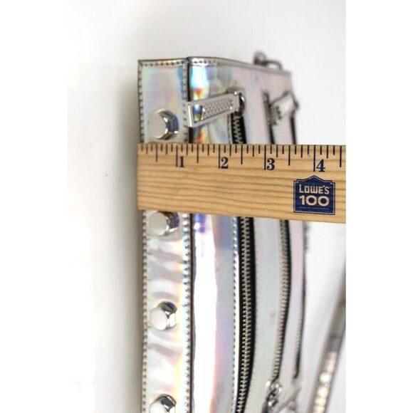 Rebecca Minkoff Silver Crossbody Bag - Picture 13 of 16